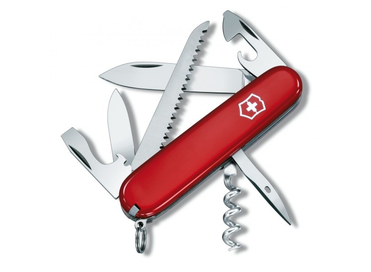 Couteau suisse Victorinox 9 pi&egrave;ces CAMPER Manche 91mm