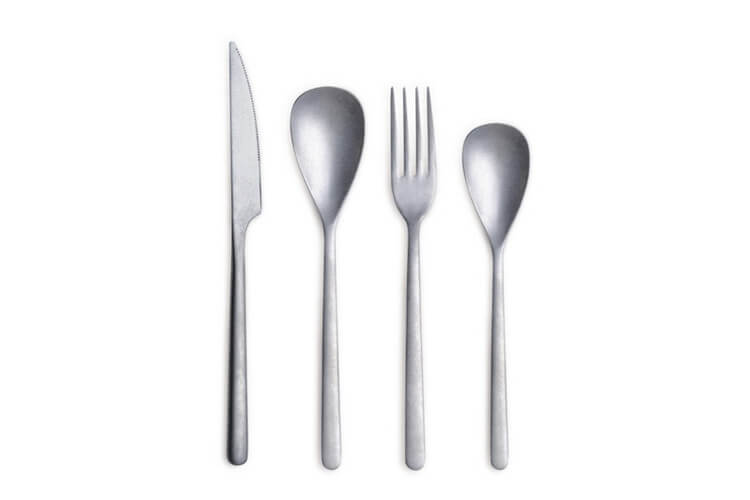 Ménagère 24 couverts Comas Canada Vintage en inox