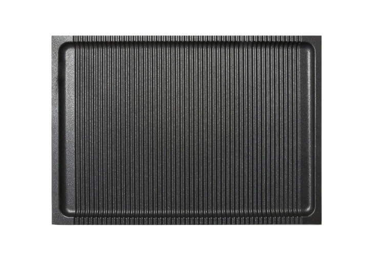 Plaque de cuisson Risoli BBQ multifonction en aluminium 38x26cm