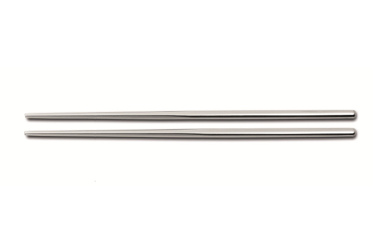 Paire de baguettes chinoises Comas en acier inox 23cm
