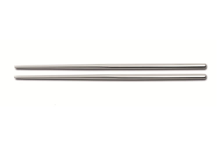 Paire de baguettes chinoises Comas en acier inox 23cm