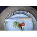 Coffret 4 couteaux de table Opinel Facette manche frêne lame 11cm inox lisse