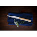 Coffret 4 couteaux de table Opinel Facette manche frêne lame 11cm inox lisse
