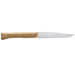 Coffret 4 couteaux de table Opinel Facette manche olivier lame 11cm inox lisse