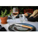 Coffret 4 couteaux de table Opinel Facette manche olivier lame 11cm inox lisse