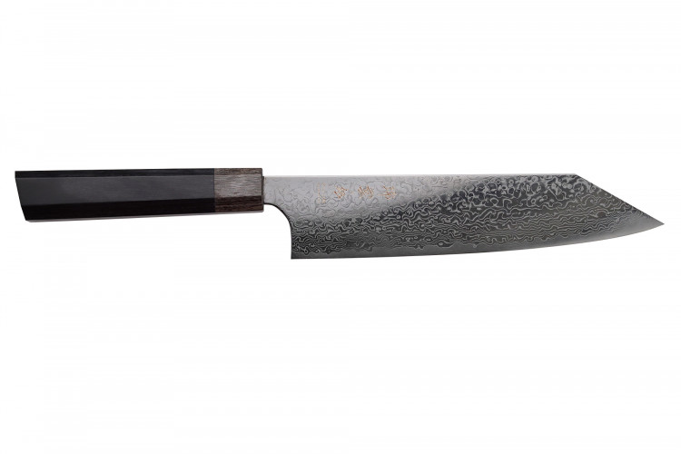 Couteau de chef kiritsuke japonais Kanetsugu Zuiun Kiwami rev&ecirc;tement DLC 21cm