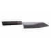 Couteau santoku kiritsuke japonais Kanetsugu Zuiun Kiwami revêtement DLC 18cm