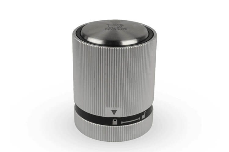 Bouchon à champagne Peugeot Line Aluminium gris métallisé