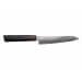 Couteau universel kiritsuke japonais Kanetsugu Zuiun Kiwami revêtement DLC 15cm