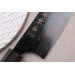 Couteau santoku kiritsuke japonais Kanetsugu Zuiun Kiwami revêtement DLC 18cm