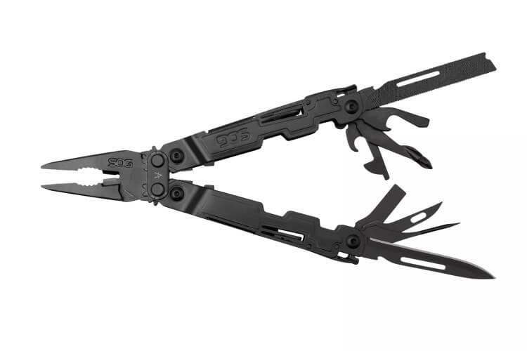 Pince multifonction SOG Poweraccess SGPA1002 18 fonctions manche en acier noir