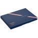 Coffret 4 couteaux de table Opinel Facette manche frêne sombre lame 11cm inox lisse