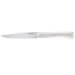 Coffret 4 couteaux de table Opinel Facette manche VittEr® blanc lame 11cm inox lisse