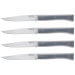 Coffret 4 couteaux de table Opinel Facette manche VittEr® ardoise lame 11cm inox microdentée