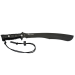 Machette kukri Wildsteer W Tiger WTIG3113N 45cm lame noire manche Kraton noir + étui en nylon