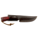 Couteau de chasse Wildsteer Byron Ferguson WBF0102 lame 11cm manche cocobolo + étui en cuir