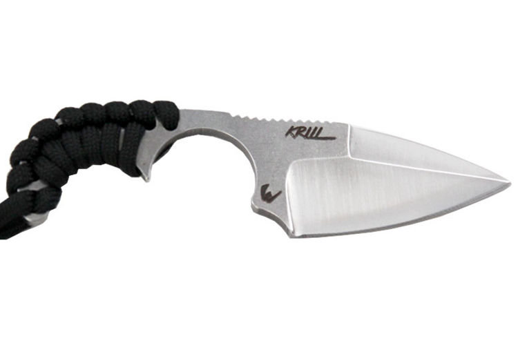 Couteau EDC Wildsteer Krill KR0113 lame 5cm manche paracorde + &eacute;tui Kydex
