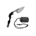 Couteau EDC Wildsteer Krill KR0113 lame 5cm manche paracorde + étui Kydex