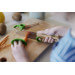 Coffret Opinel Le Petit Chef couteau + éplucheur + protège-doigts - Vert