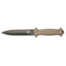 Couteau Wildsteer SAS SAS3115 lame noire double tranchant 13,7cm manche tactiprène Coyote avec brise-vitre + étui en POM/nylon