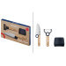 Coffret Opinel Le Petit Chef couteau + éplucheur + protège-doigts - Bleu