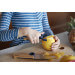 Coffret Opinel Le Petit Chef couteau + éplucheur + protège-doigts - Bleu