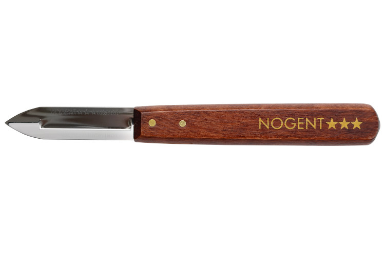 &Eacute;plucheur Nogent Classic simple tranchant en charme coloris merisier 16cm pour droitiers