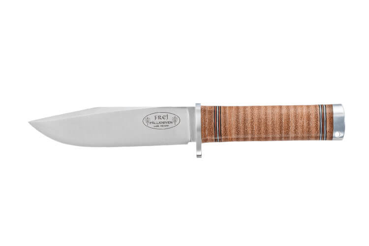 Couteau Fallkniven Frej NL4 lame 13cm manche cuir + étui en cuir
