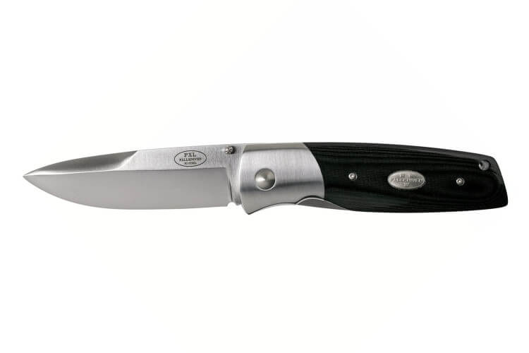 Couteau pliant Fallkniven PXLBM Black manche micarta noir 11cm