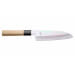 Couteau santoku japonais artisanal Sakai Kikumori Choyo 18cm