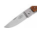 Couteau pliant Fallkniven RL1DI manche Desert Ironwood 9,5cm + étui en daim