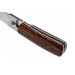 Couteau pliant Fallkniven RL1DI manche Desert Ironwood 9,5cm + étui en daim