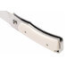 Couteau pliant Fallkniven U1EY Elmax manche Elforyn imitation ivoire 8,6cm + étui Cordura