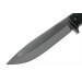 Couteau Fallkniven A1xb Expedition Knife Tungsten Carbide lame noire 16cm manche Thermorun noir + étui Zytel