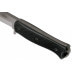 Couteau Fallkniven A1xb Expedition Knife Tungsten Carbide lame noire 16cm manche Thermorun noir + étui Zytel
