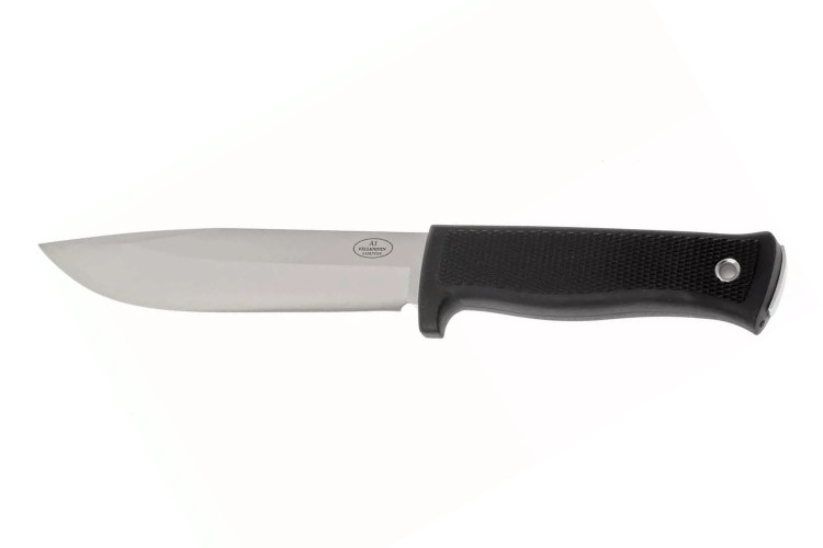 Couteau Fallkniven A1 Expedition Knife lame 16cm manche Thermorun noir + &eacute;tui en cuir