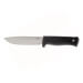 Couteau Fallkniven A1 Expedition Knife lame 16cm manche Thermorun noir + étui en cuir
