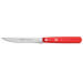 Couteau à steak Nogent Classic lame microdentée 11cm manche en charme rouge cerise
