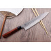 Couteau de chef japonais Kanetsugu Heptagon Uto martelé 20cm
