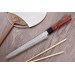 Couteau à pain japonais Kanetsugu martelé 21cm