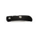 Couteau pliant Fallkniven TK4 Tre Kronor manche grilon noir 9,5cm + étui Cordura