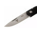 Couteau pliant Fallkniven TK4 Tre Kronor manche grilon noir 9,5cm + étui Cordura