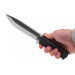 Couteau Fallkniven A1 PRO 10 lame 16cm manche Thermorun noir + étui zytel