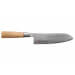 Couteau santoku japonais 16,7cm Suncraft Senzo Twisted Damas VG10