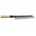 Couteau de chef kiritsuke 24cm japonais artisanal Sakai Kikumori Kikuzuki Kuro