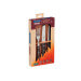 Coffret de 2 couteaux à steak lame semi-dentée + 2 fourchettes Tramontina Gaucho