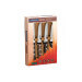 Coffret de 4 couteaux à steak Tramontina Gaucho lame semi-dentée