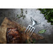 Fourchette à viande Steak Champ Bull Fork en zinc chromé 16,5cm