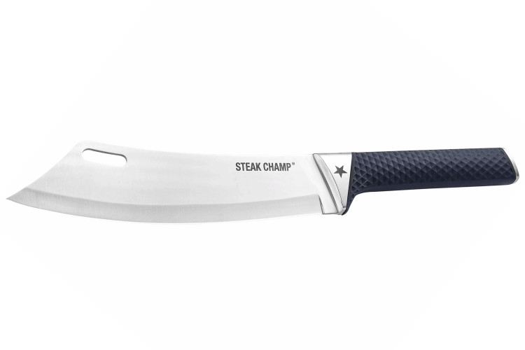 Couteau &agrave; barbecue Steak Champ 22cm manche en polym&egrave;re