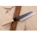 Couteau santoku kiritsuke 18cm japonais artisanal Sakai Kikumori Kikuzuki Kuro